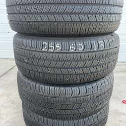 4 LLANTAS GOOD⚡️YEAR  EAGLE R.S.A.  255/60/18