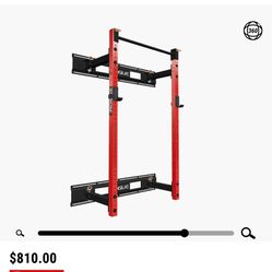 Rogue monster lite rml-3c folding wall mounted squat rack