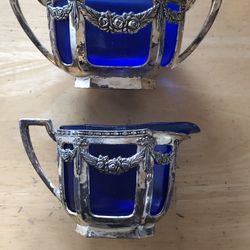 Colbalt Blue Sugar/Creamer
