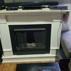 Real Flame Silverton Gel Fuel Fireplace