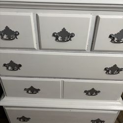 White Painted Dresser