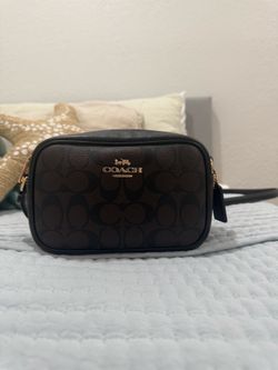 Coach Brown and Black Crossbody
