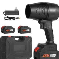 13000RPM Cordless Car Dryer & Turboglass Blower - Dual Batteries, Fast Charging, Lightweight Air Blower for Spot-Free Drying, Dust, Snow Removal & Aut