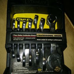 7 Piece Stubby Combination Wrench