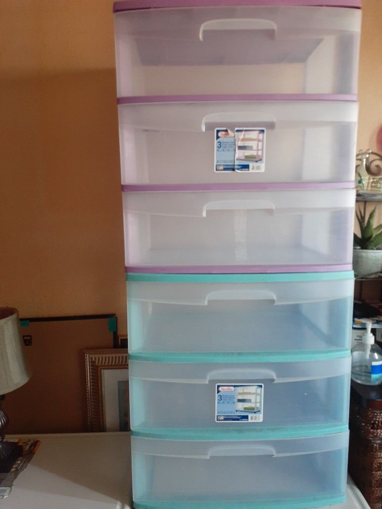 3 Drawers Storage Both For $35 O.B.O