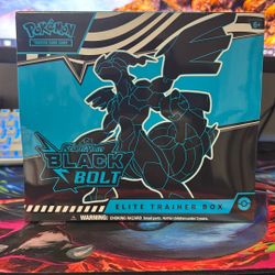 S&V Black Bolt ETB⚫️🔵