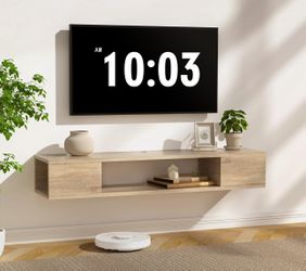 wall mount media shelf