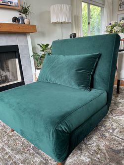 Green Sleeper Chair