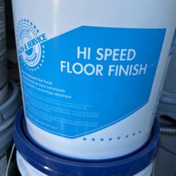 Hi Speed Floor Finish 5 Gallons