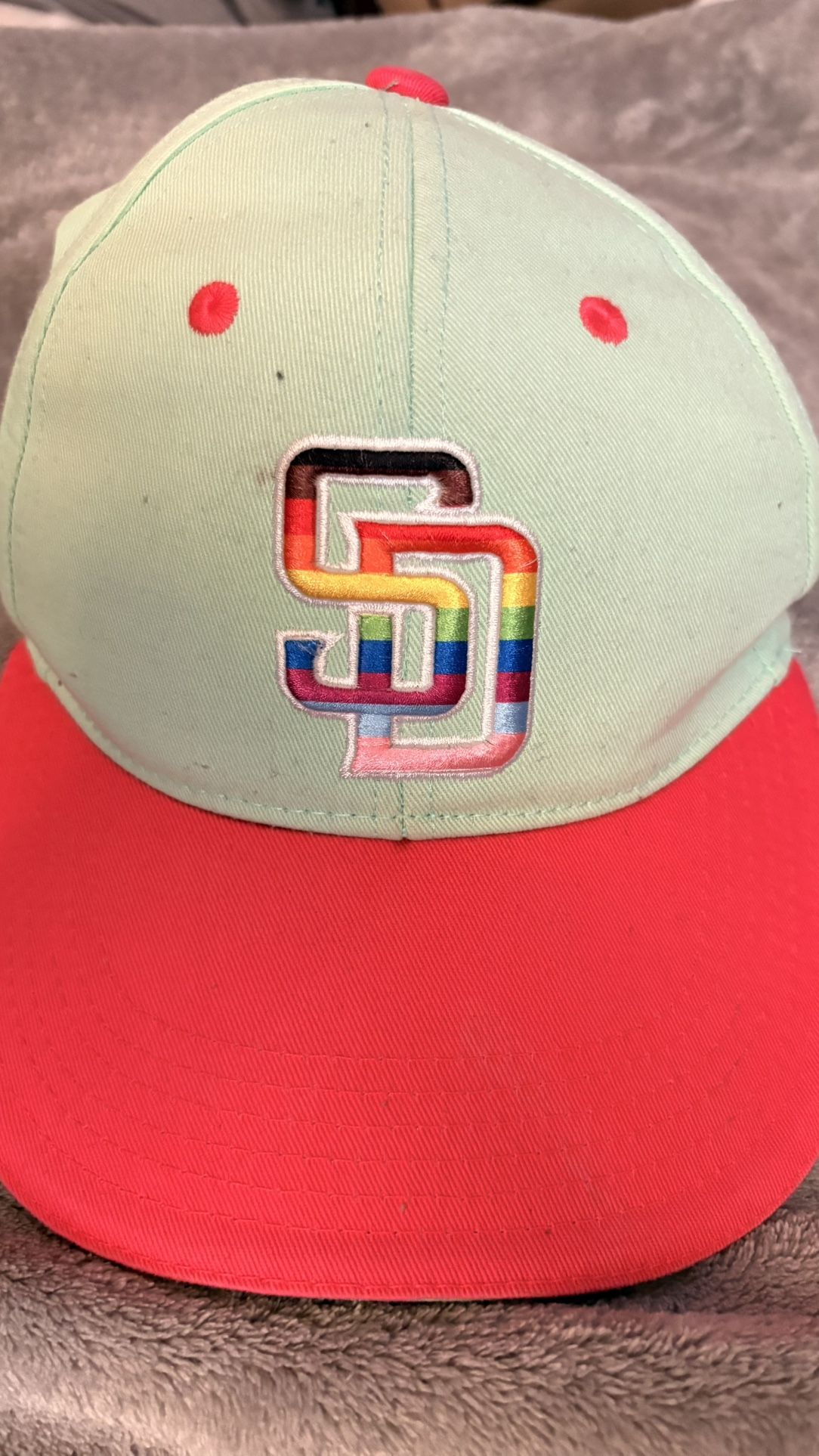 2023 San Diego Padres Hat Out at The Park Theme Game LGBTQ Pride City Connect