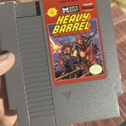 Heavy Barrel For Nintendo NES