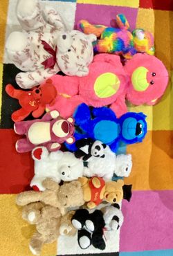 Plush bears, excellent condition