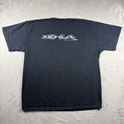 Vintage JVC D-Ila Men’s Size XL Faded Black T Shirt  VHS Cassette Tape 90s #2025