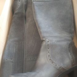 Women Grey High Boots