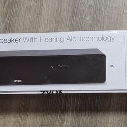 ZVOX AccuVoice AV155 TV Speaker With HEARING AID Technology. FREE DELIVERY!!!!