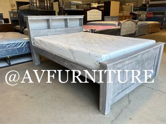 Full Bed and Foam Mattress