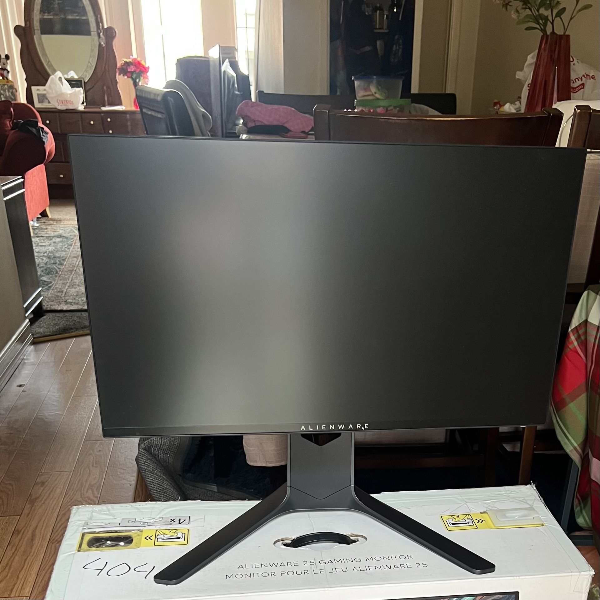 240hz 1ms Competitive Gaming Monitor Alienware Gaming Monitor 25” In Excellent Condition