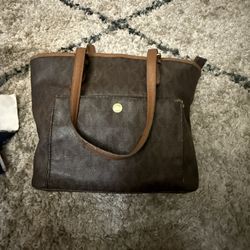 Michael Kors Tote Bag – Brown Monogram – Authentic
