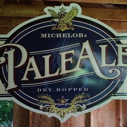 1997 Michelob Pale Ale 25"x36" Vintage Beer Sign Decor