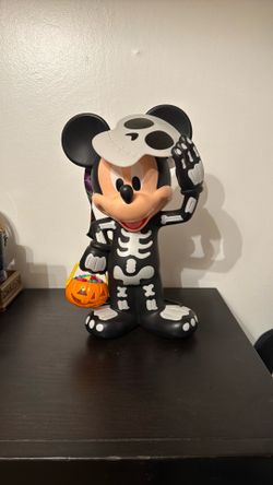 Mickey skeleton popcorn bucket