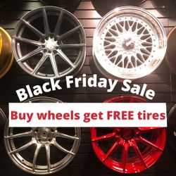 🔥🔥🔥Black Friday SALES! BUY Rims get FREE Tires🔥🔥🔥(only 50 down payment / no credit needed )