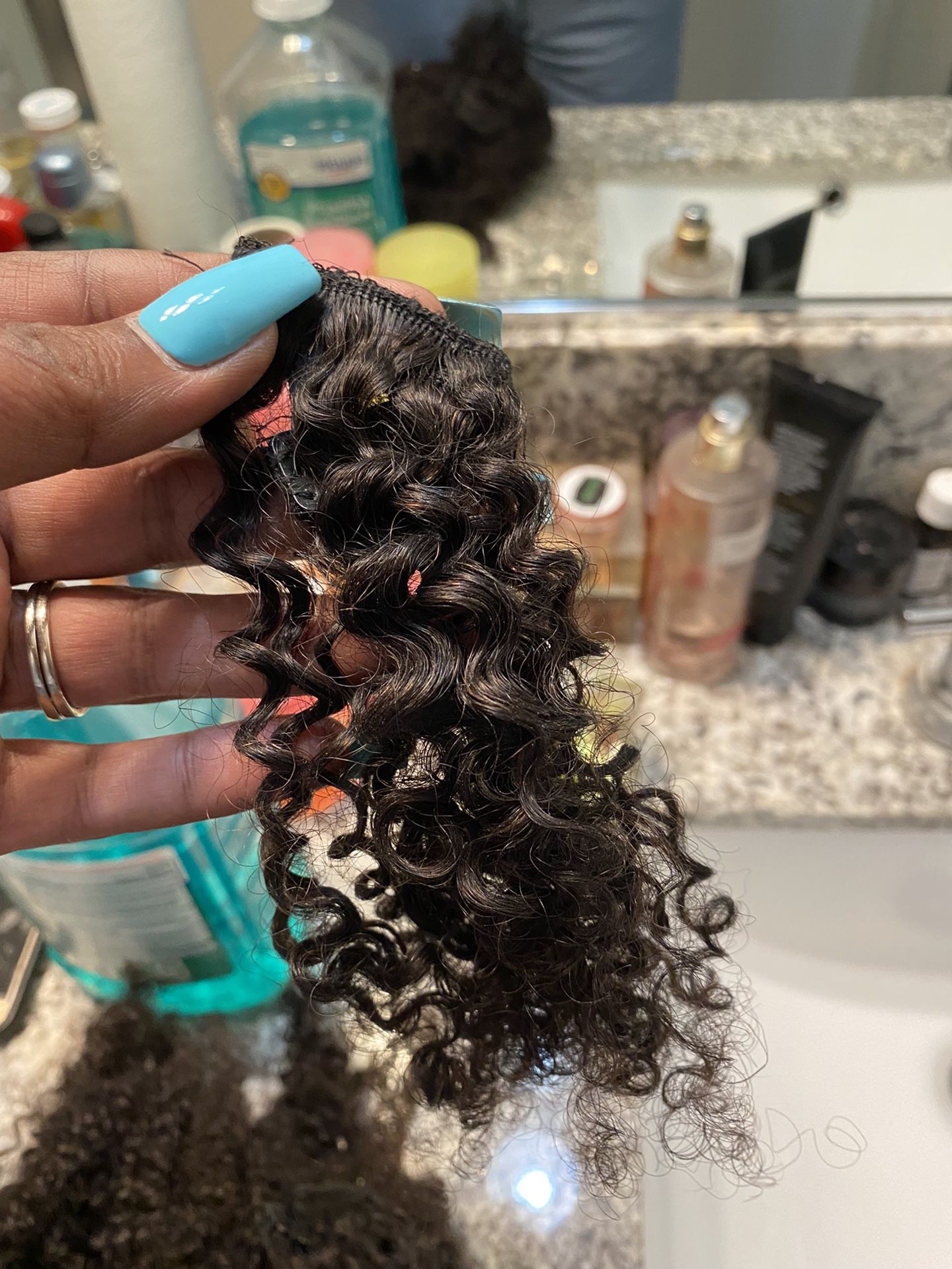 Better Length Clip Ins 3C- 4A Kinky Curly 100% Human Hair for Sale in  Hemet, CA - OfferUp