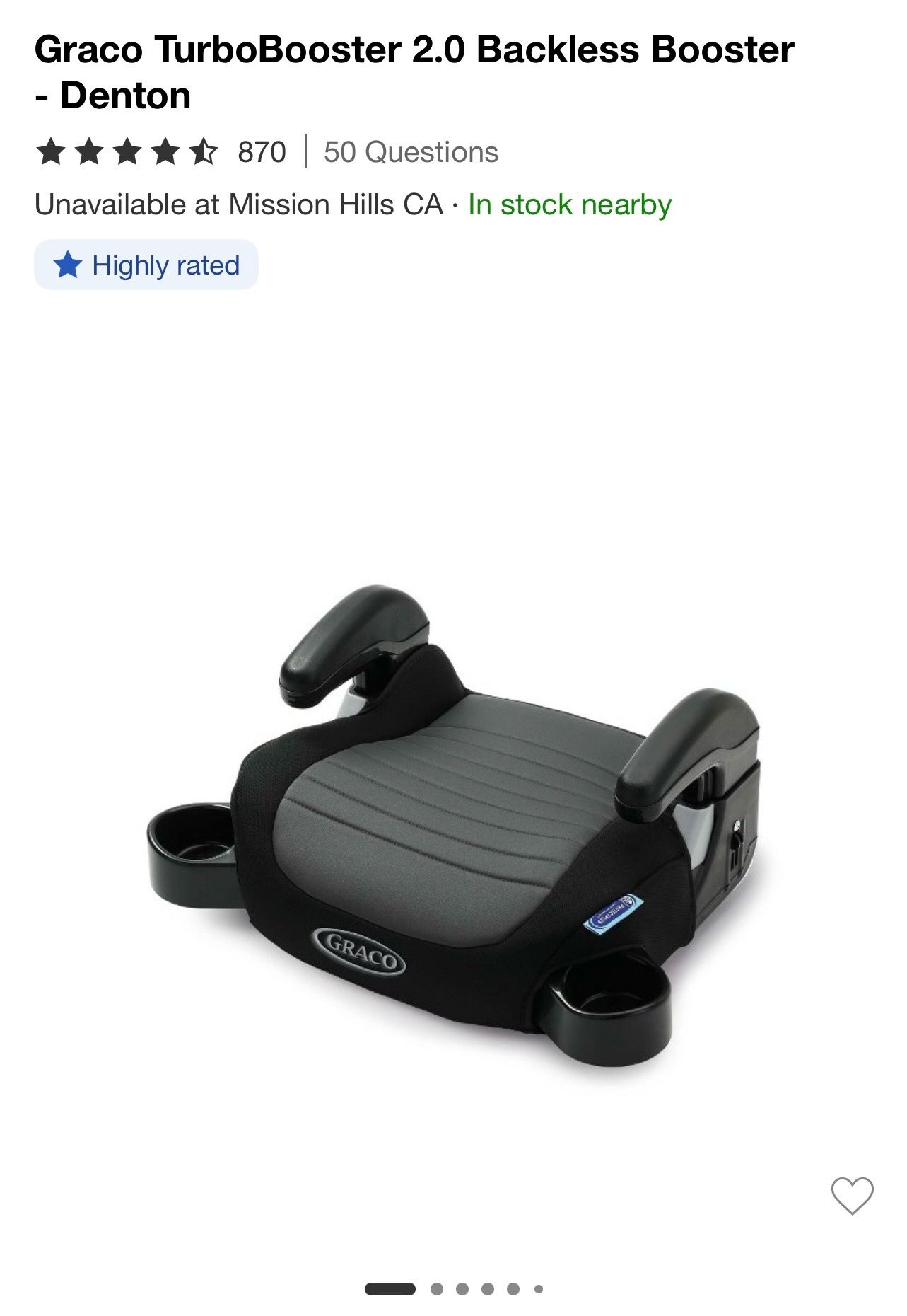Booster seat
