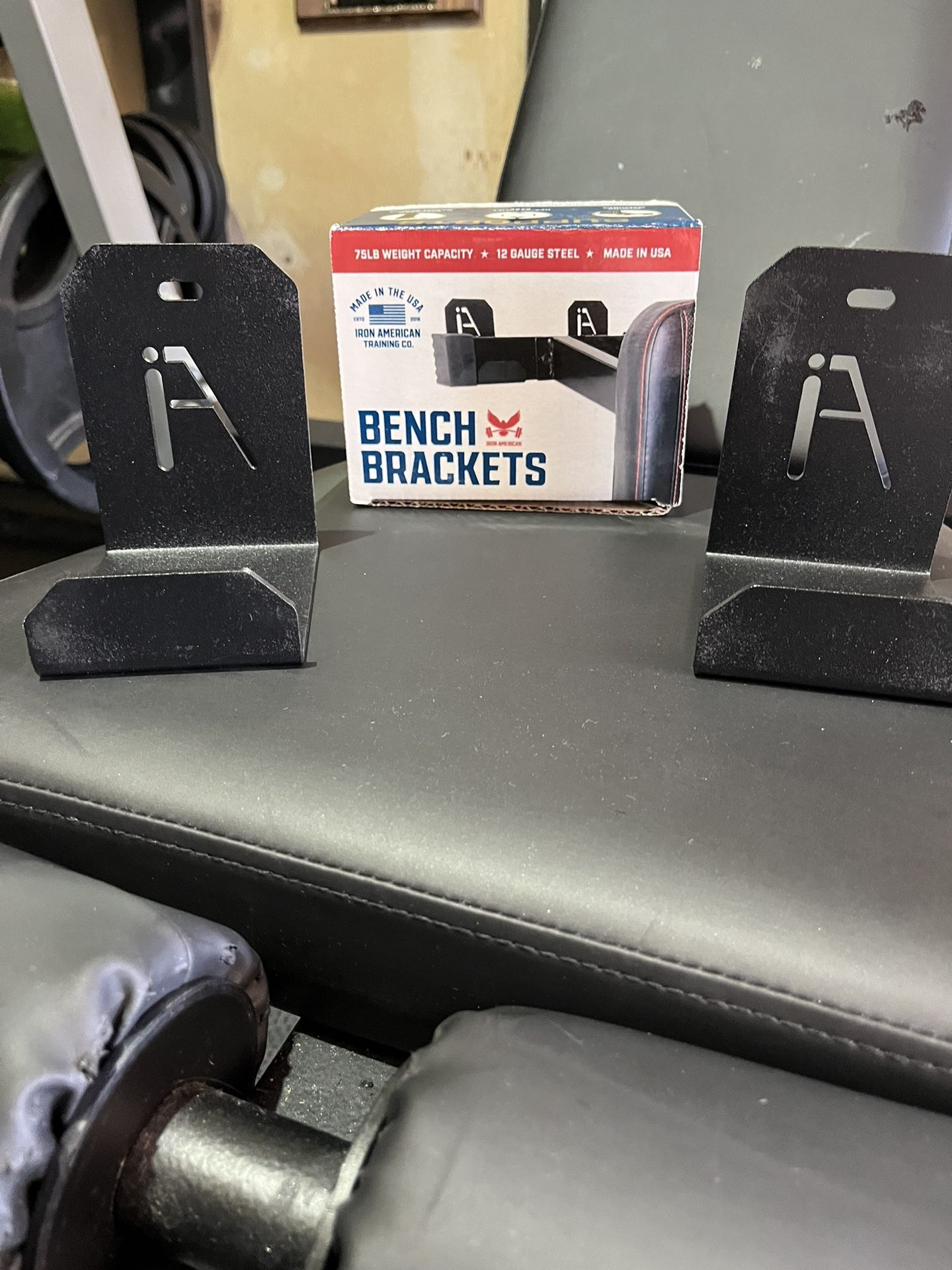IRON AMERICAN Adjustable Weight Bench Hanger