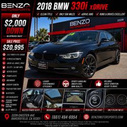 2018 BMW 330i X-Drive
