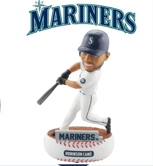 Robinson Cano Seattle Mariners Baller Special Edition 2017 Bobblehead MLB New In Box!