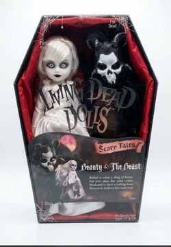 Living Dead Dolls Scary Tales Beauty & The Beast Set