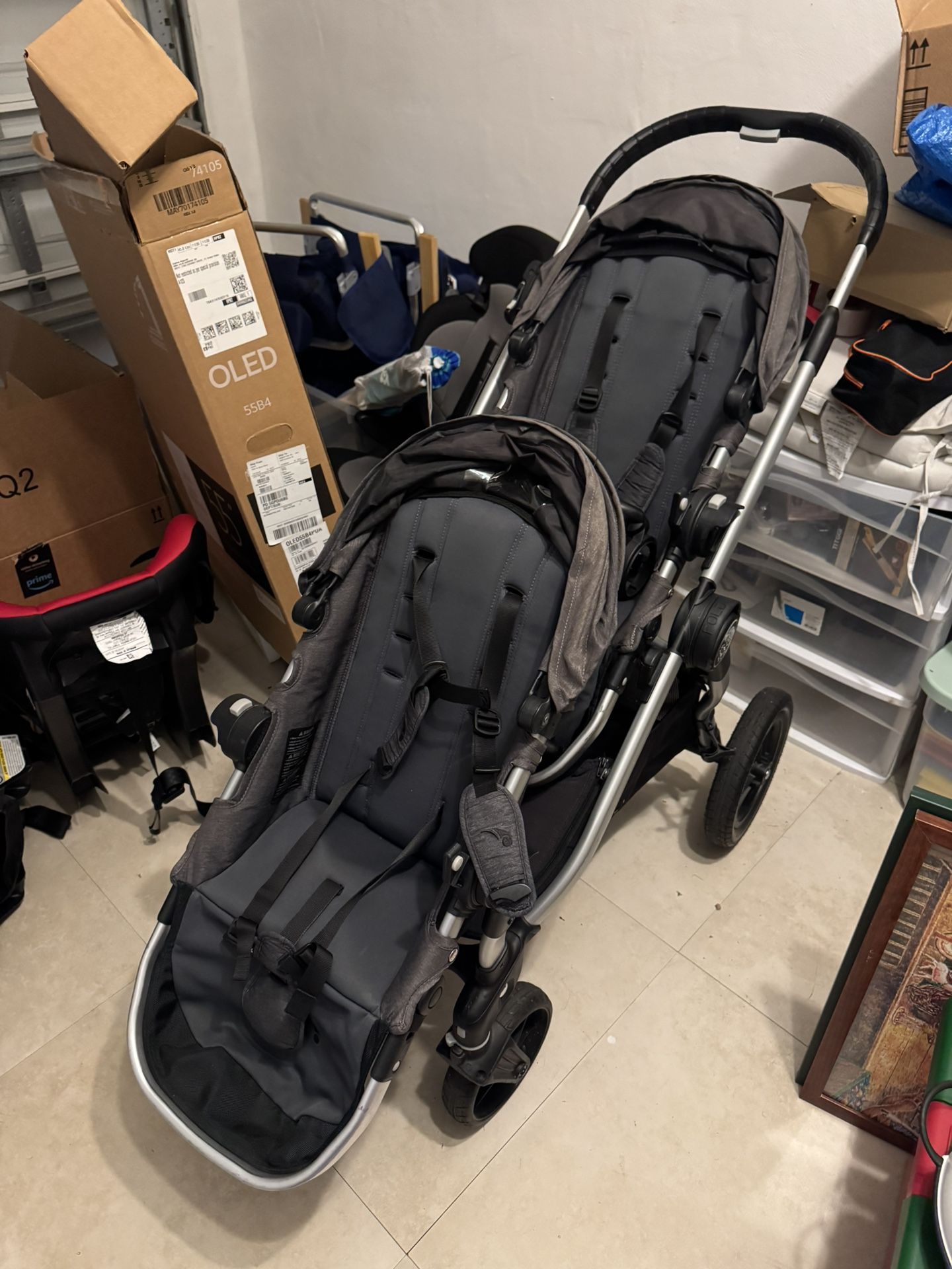 Double stroller City Select- Excellent condition!