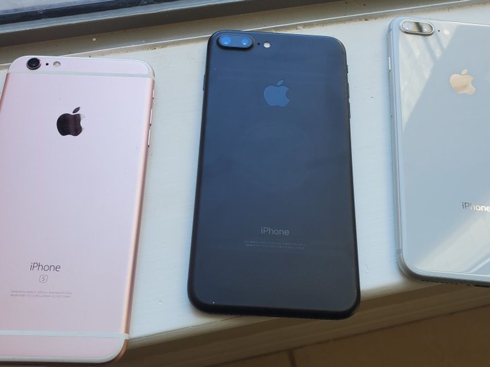 Iphone 6s Plus, 7 Plus, 8 Plus (UNLOCKED)