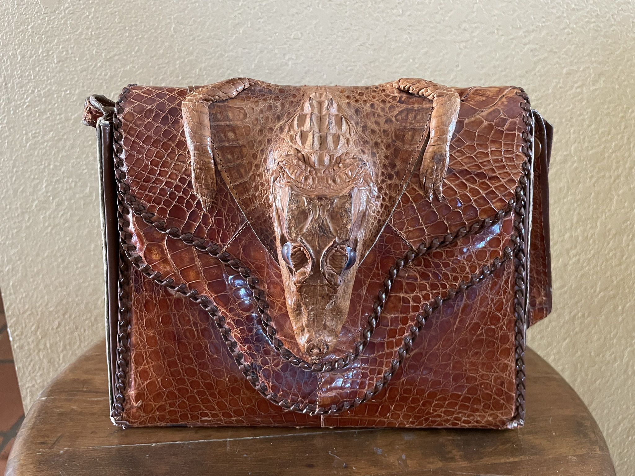 Vintage Alligator Bag