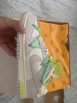 Off White Dunk Low Lot 14 Size 10.5