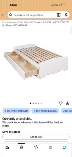 Twin Bed frame