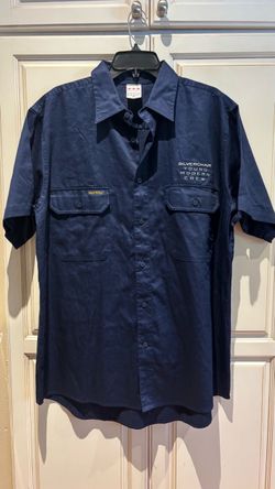 Hard Yakka dark blue work shirt size XL