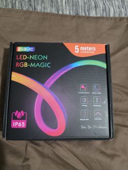 5m RGB-IC LED Neon Magic Light Strip $25
