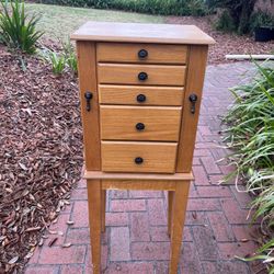Vintage Jewelry Armoire (Jewelry Stand)