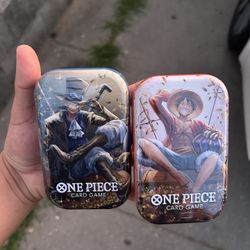 One Piece Tins And Sleeves 
