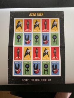 Star Trek stamps