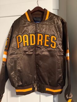 San Diego Padres Satin Bomber Jacket