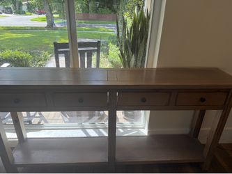Buffet table