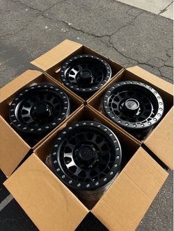 Black Rhino Primm 8x6.5 17" Wheels Matte Black