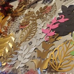 Paper Flower & Leaves Templates
