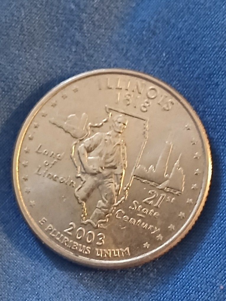 2003 Illinois State Quarter Vf