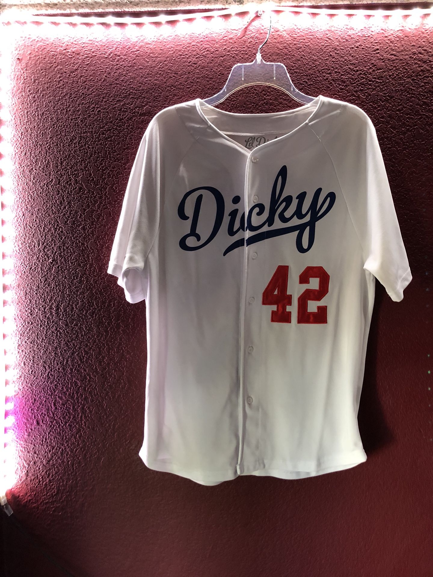 LIL DICKY Baseball Jersey - Concert Merch