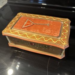 Reuge Wood Music Box Flowers & Lute Decorations Doctor Zhivago ~ Swiss Movement