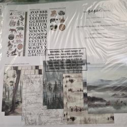 Camping Scrapbook Stickers