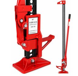 48'' Universal Farm Jack for Tractor, Truck, SUV - Ratcheting Off Road Trail Bumper Utility Jack - 3-Ton Capacity Lift

Brand new in box 📦